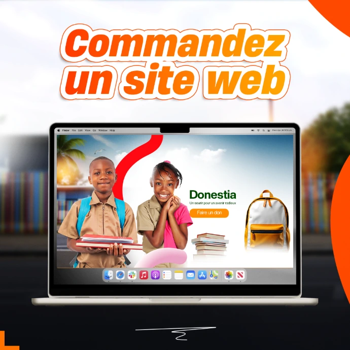 Conception de site web à partir de 70.000 F.CFA