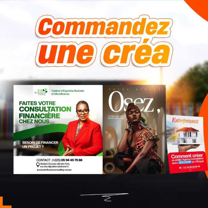 Conception d'affiches 3.000 F.CFA